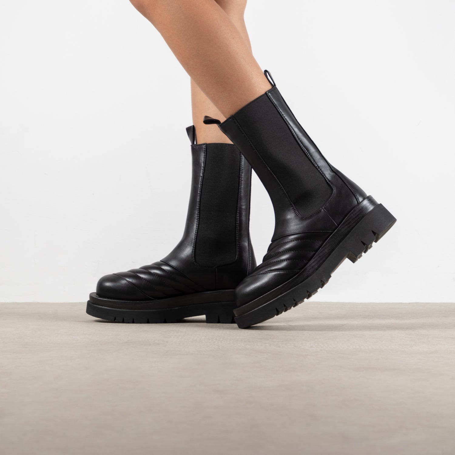 RAID Adalee Ankle Boot in Black