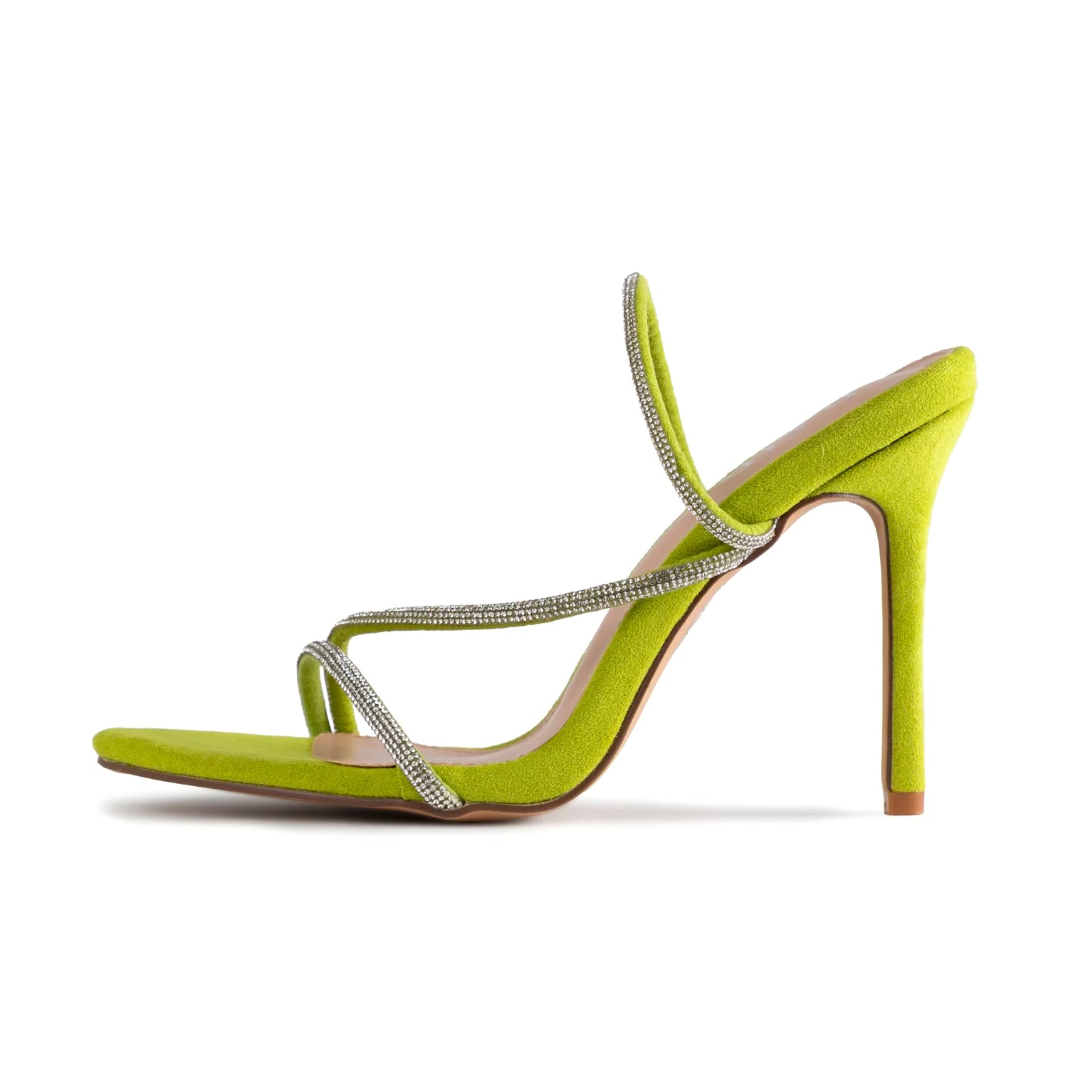 RAID Adila Heeled Mule in Lime