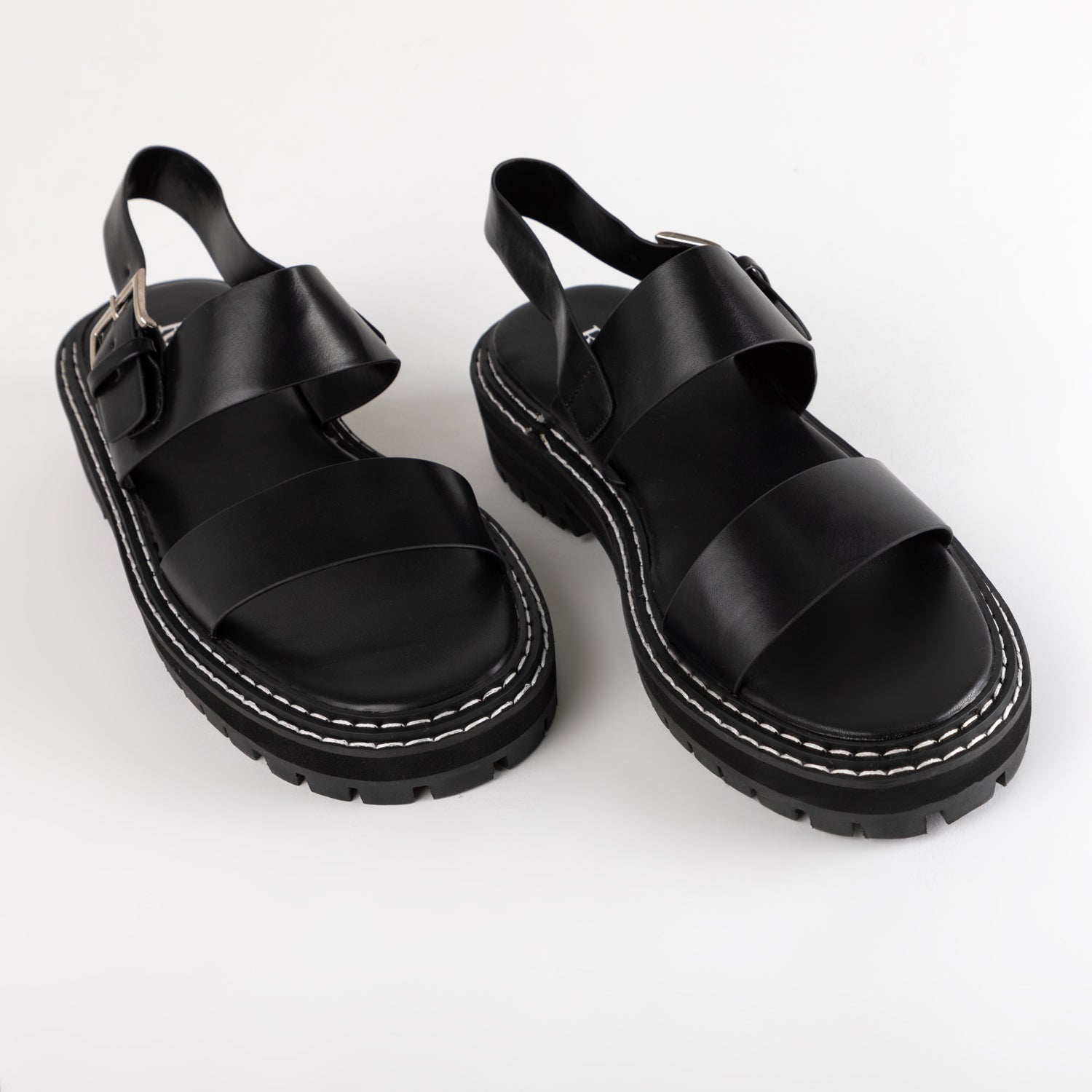 RAID Aditi Flat Sandal in Black