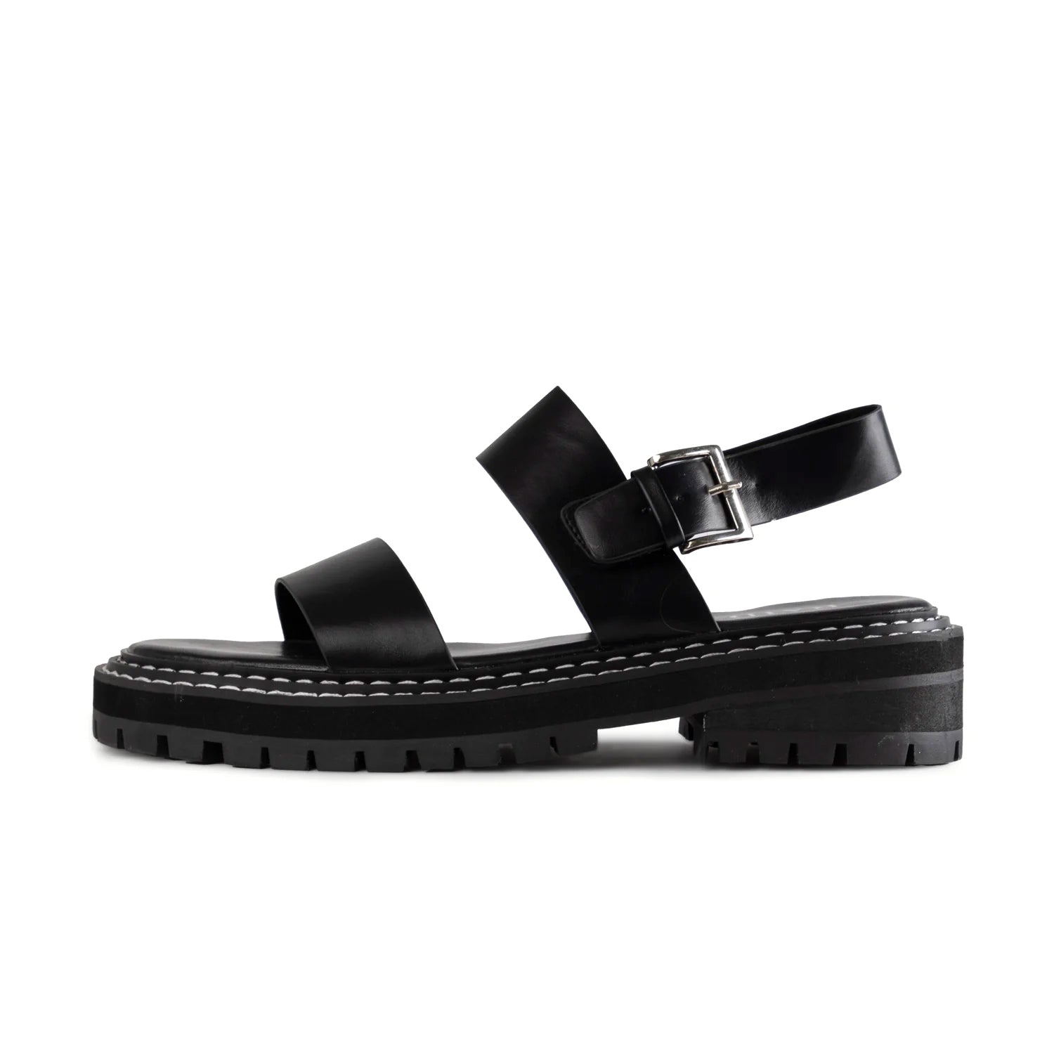 RAID Aditi Flat Sandal in Black