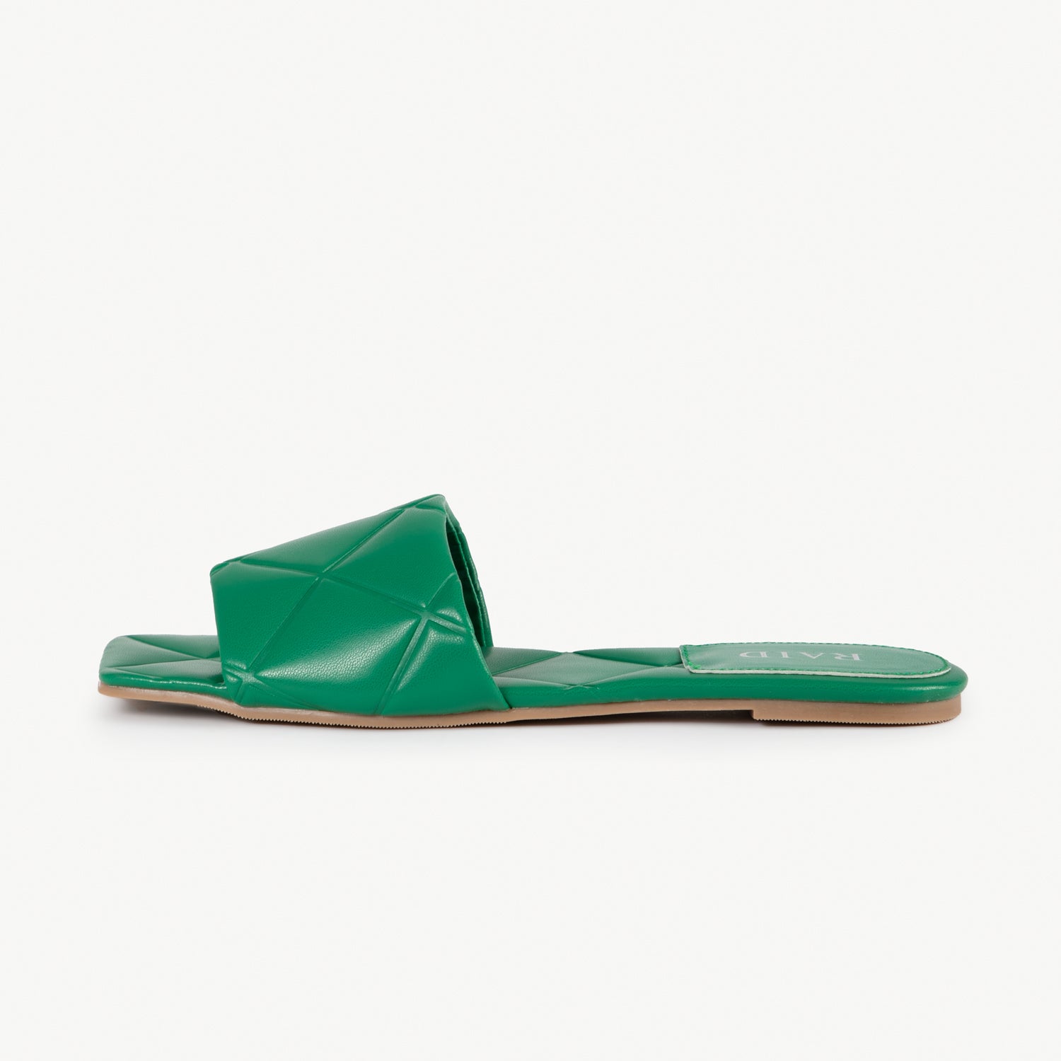 RAID Adora Flat Mule in Green