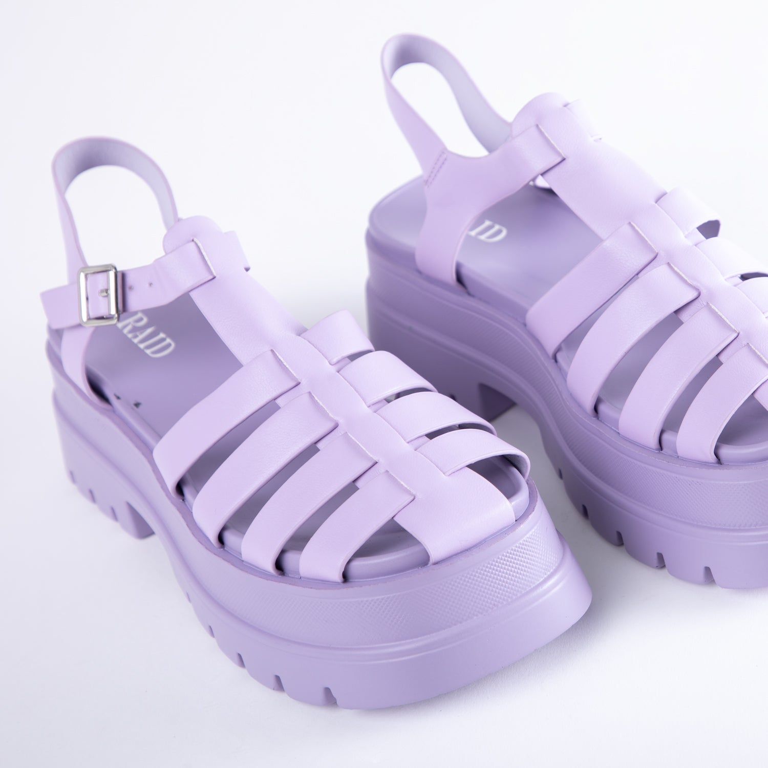 RAID Alaiya Fisherman Chunky Sandal in Lilac