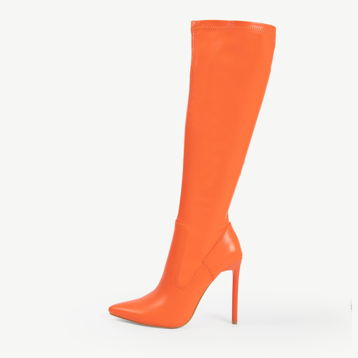 RAID Alannis Stiletto Heeled Boot in Orange