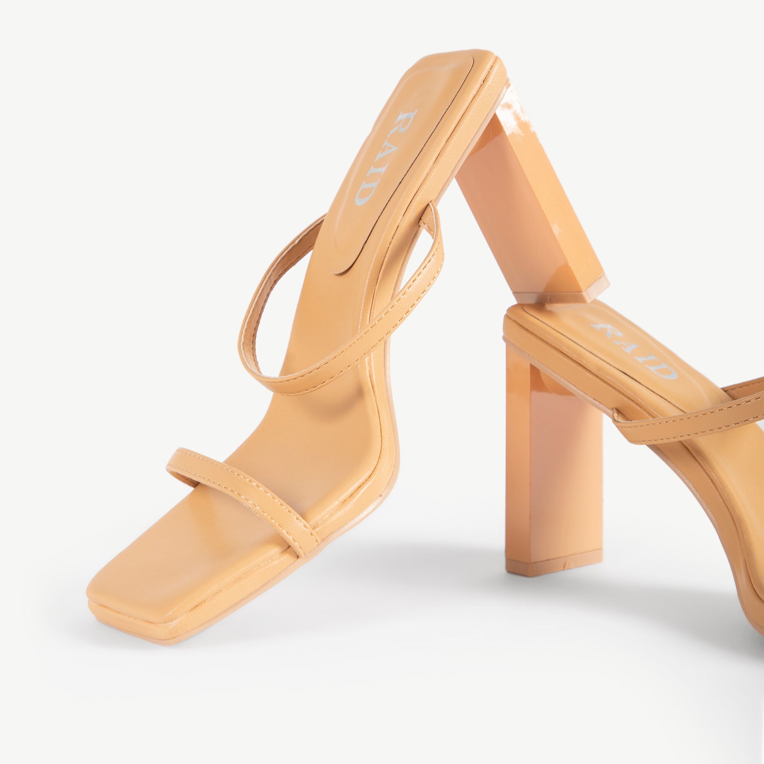 RAID Allen Heeled Mule in Nude