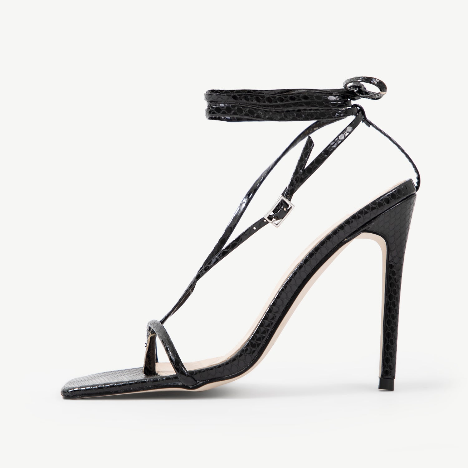 Oliviala Black Women's Strappy Heels | ALDO US