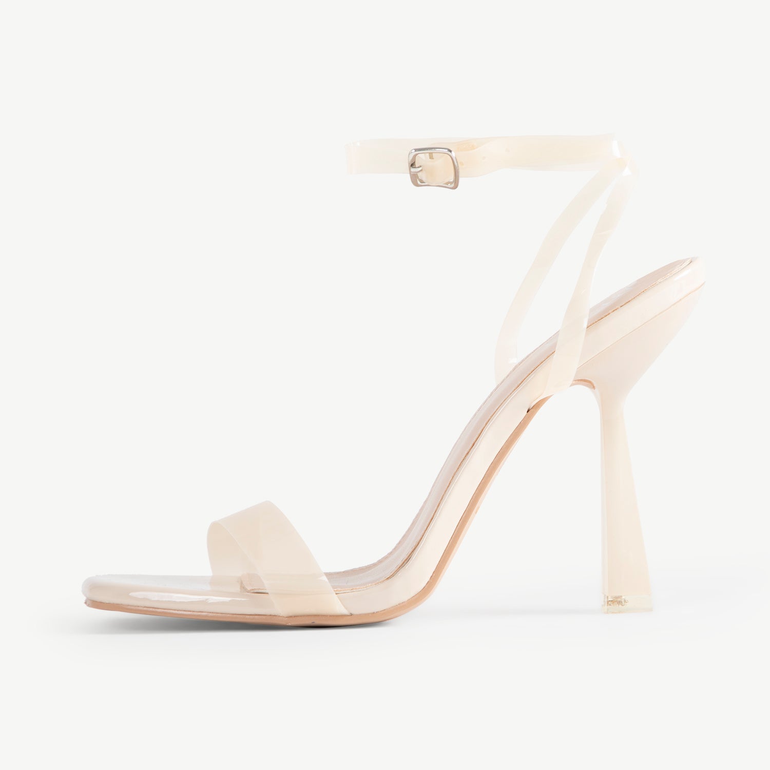 BEBO Arabella Perspex Sandal in Nude