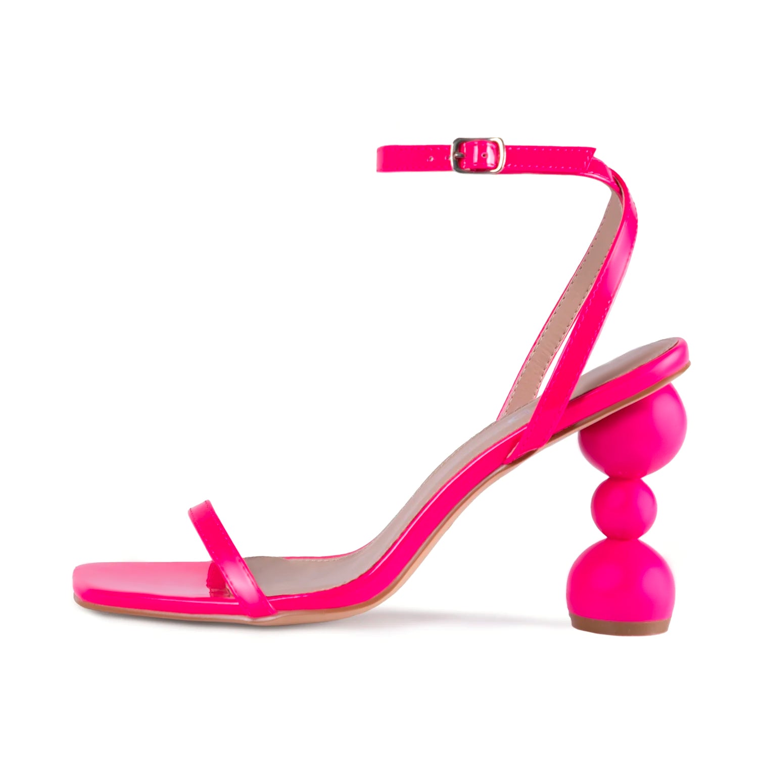 RAID Ashby Heeled Sandal in Pink