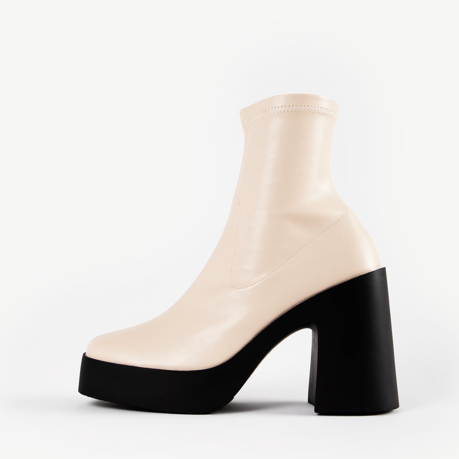 RAID Beena Ankle Boot in Cream