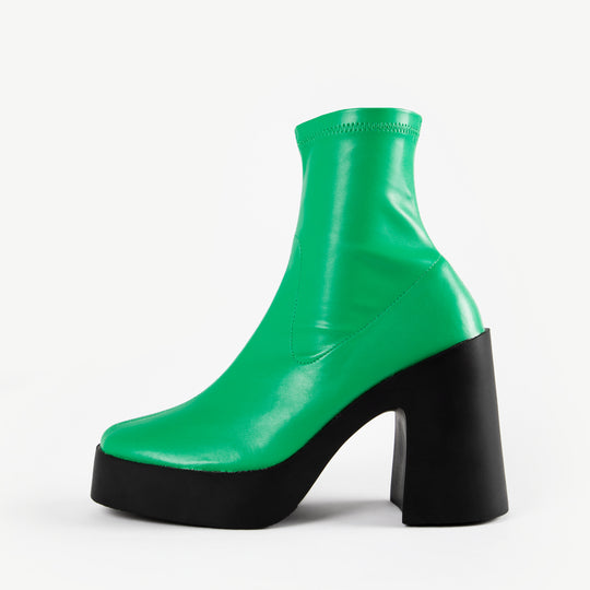 RAID Beena Ankle Boot in Green