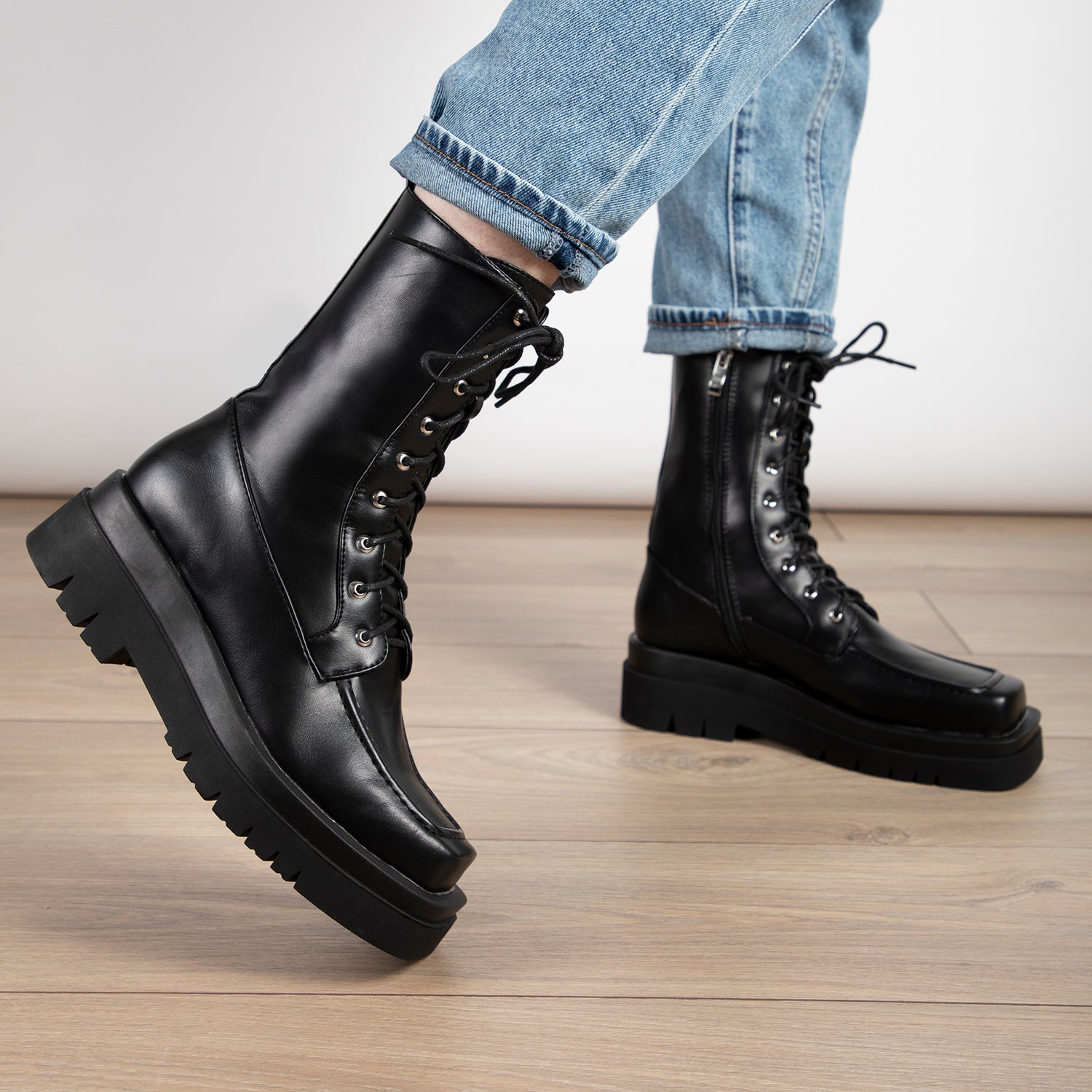 RAID Birdie Ankle Boot in Black