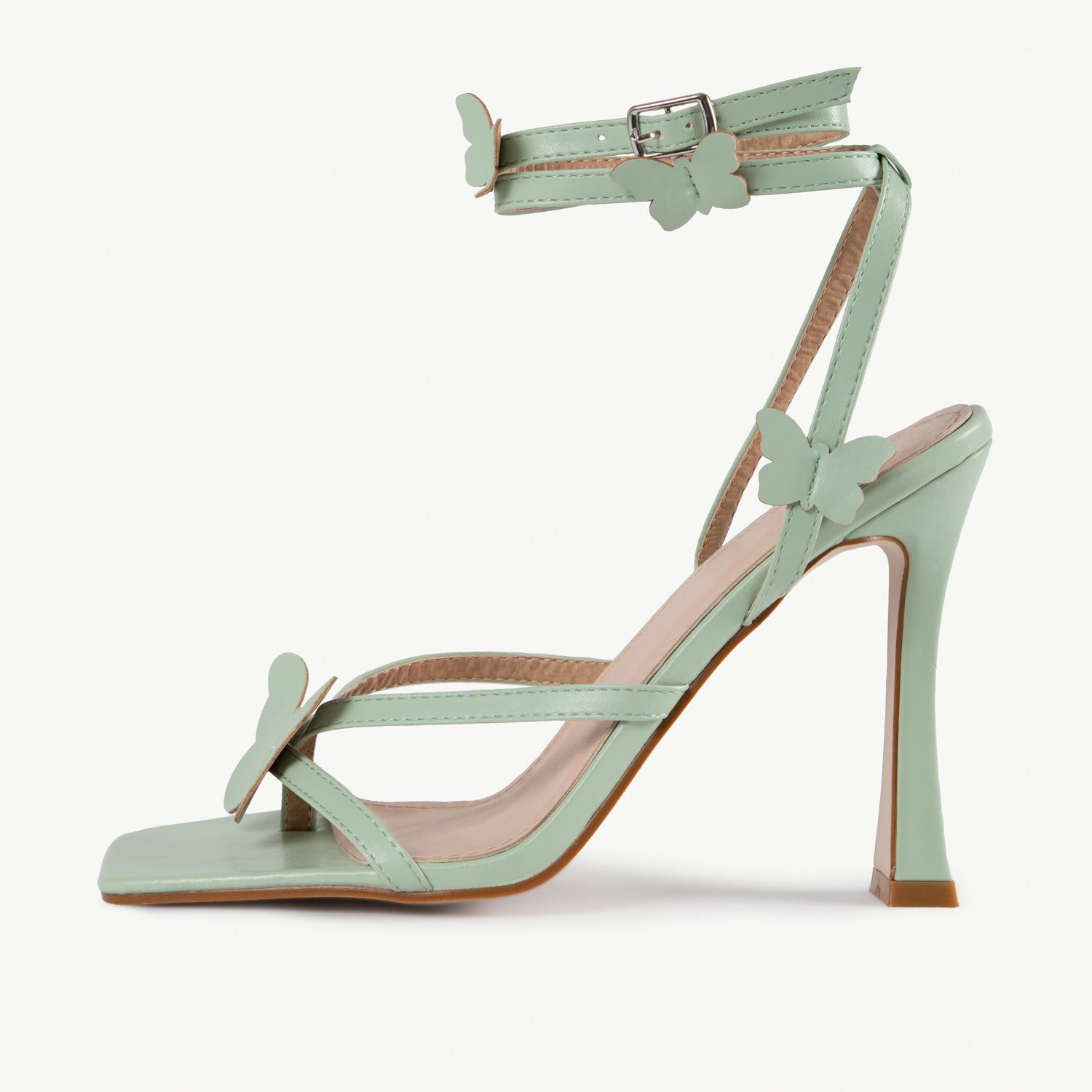 RAID Brevyn Heeled Sandal in Mint