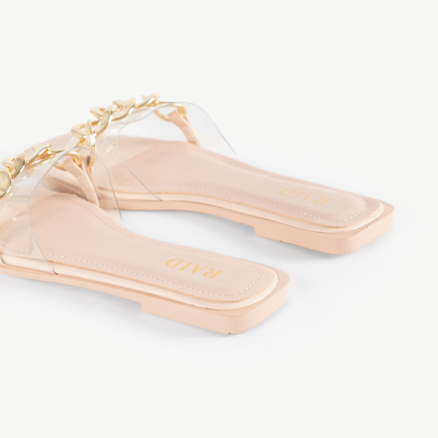 RAID Calgary Chain Slider in Nude