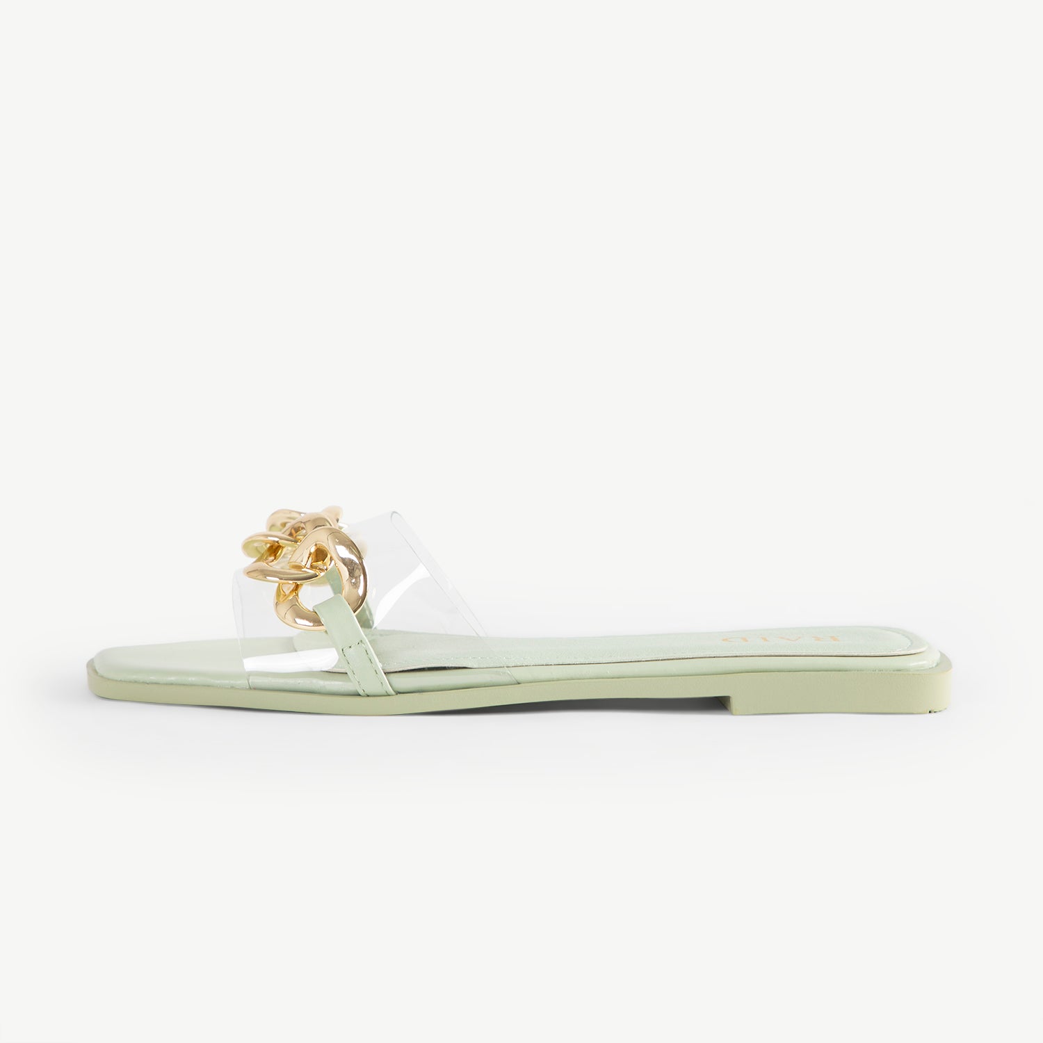 RAID Calgary Chain Slider in Sage Green