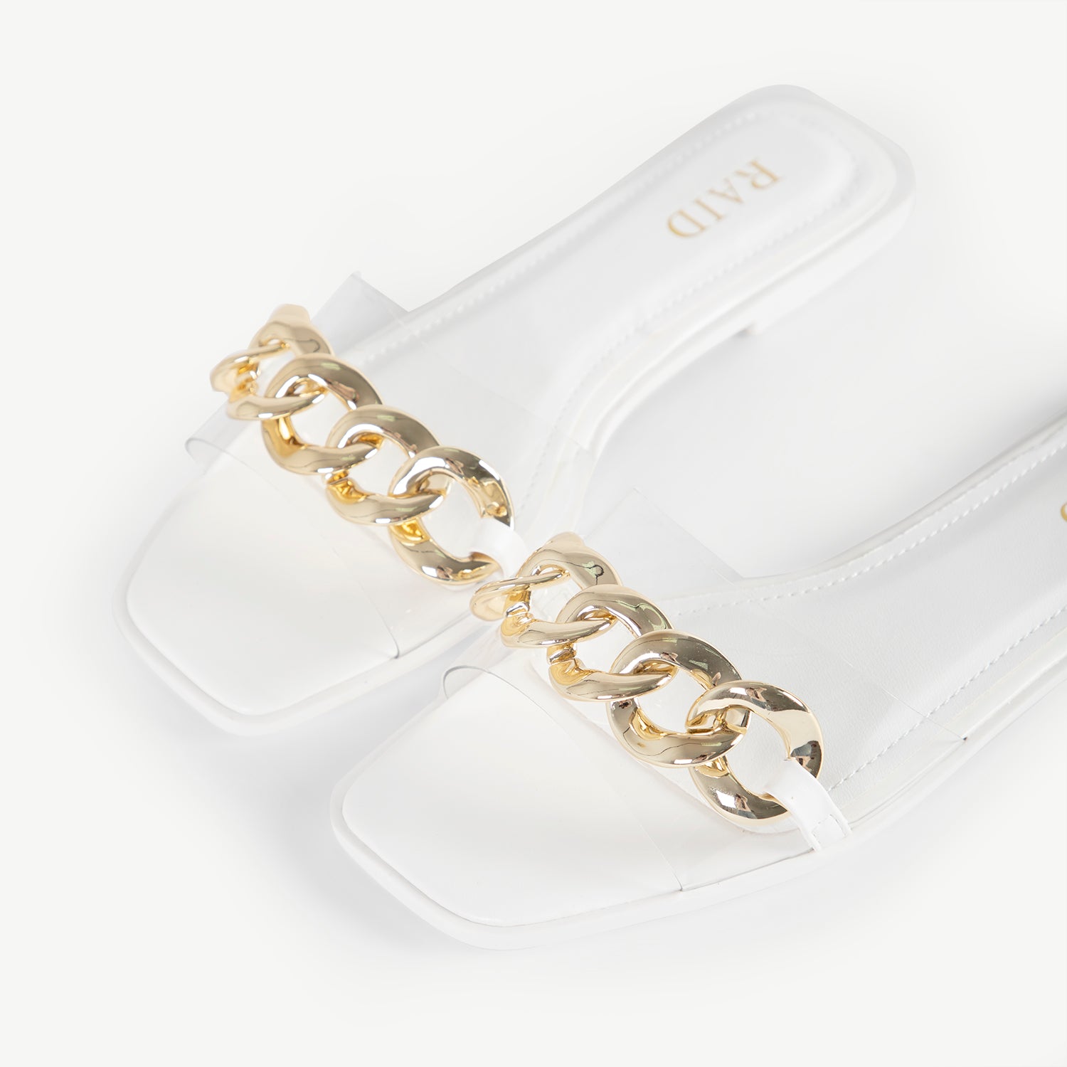 RAID Calgary Chain Slider in White