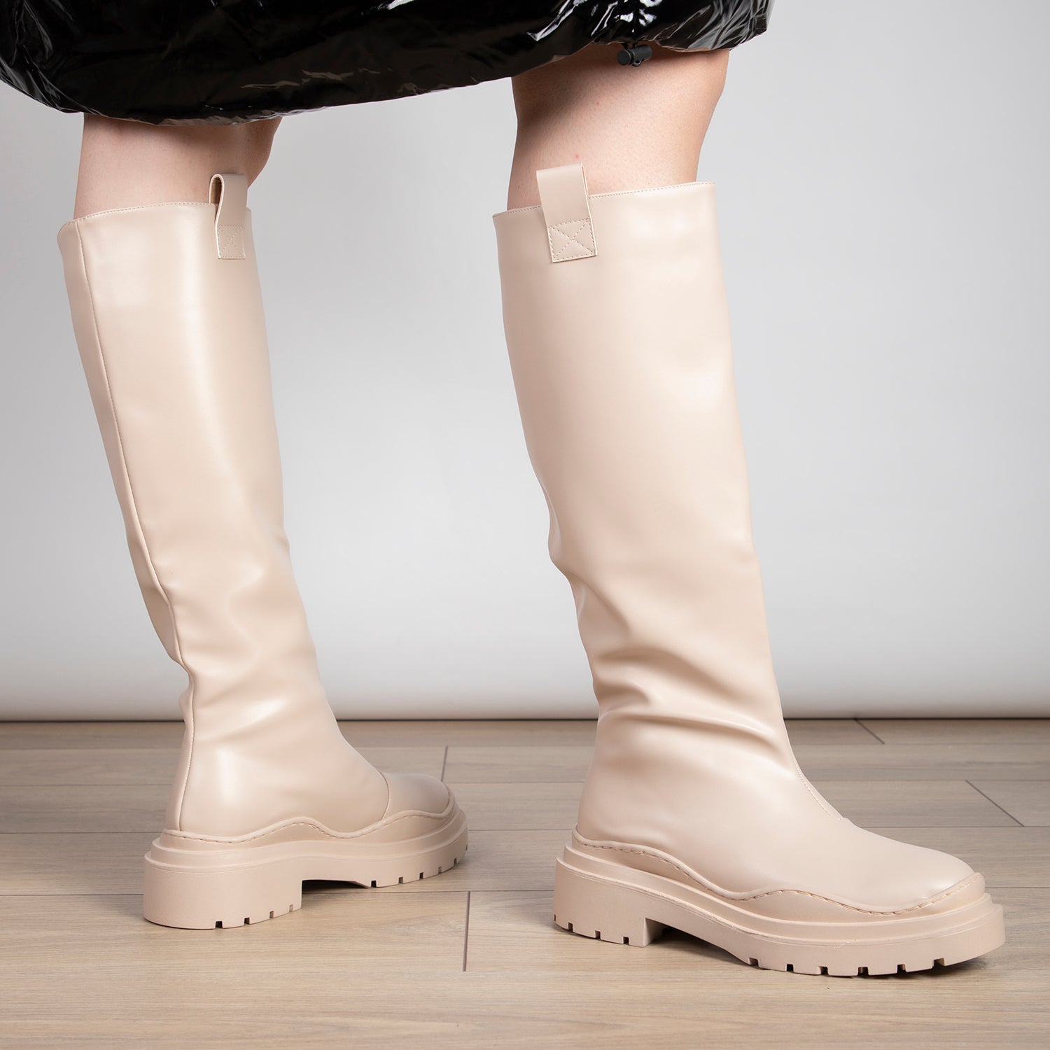 RAID Catania Long Boot in Nude