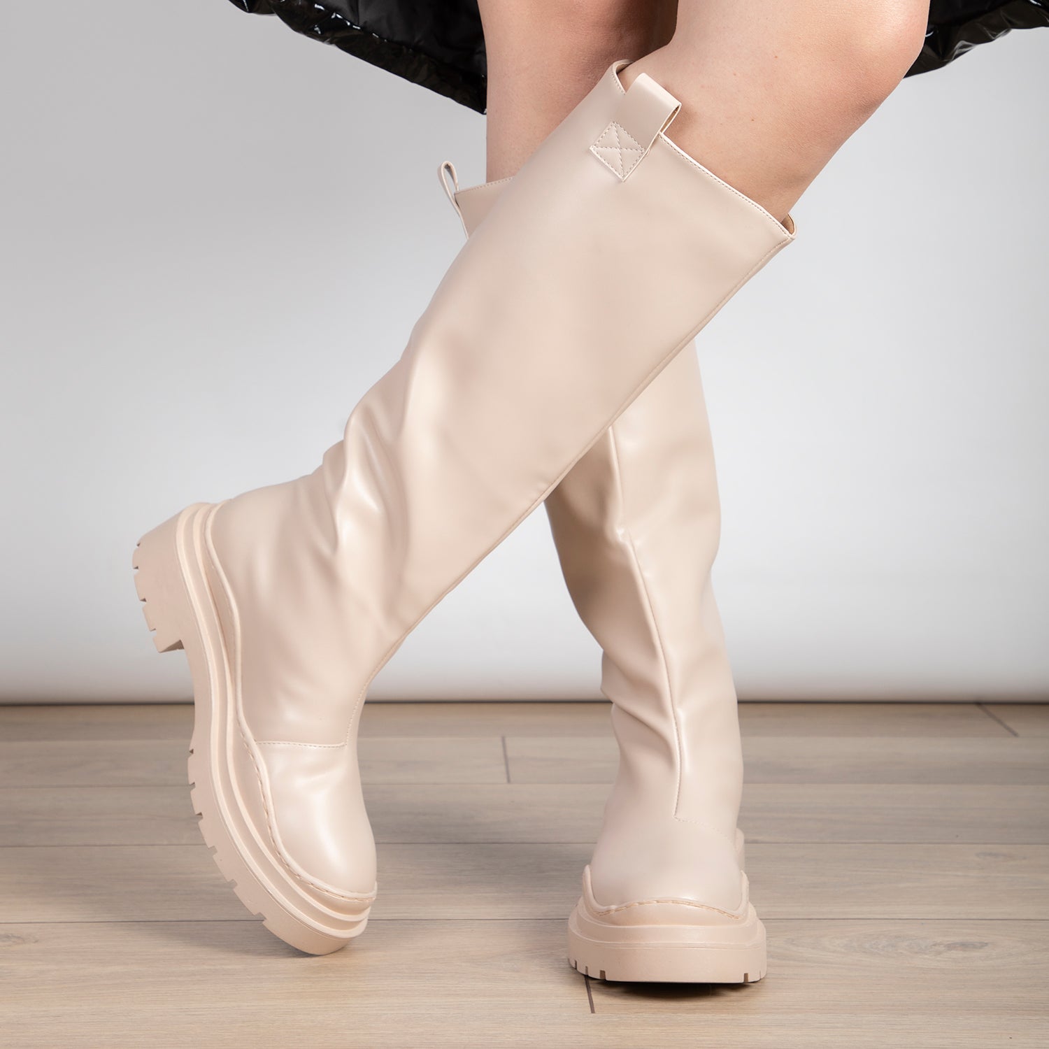 RAID Catania Long Boot in Nude