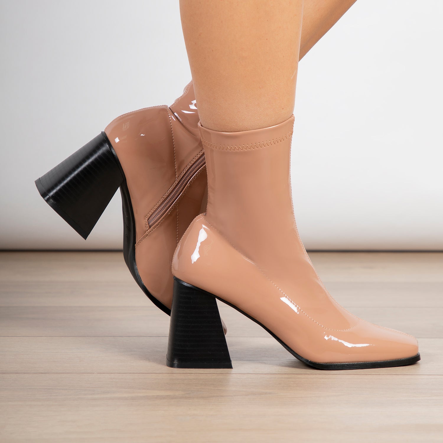 RAID Clever Ankle Boot in Nude