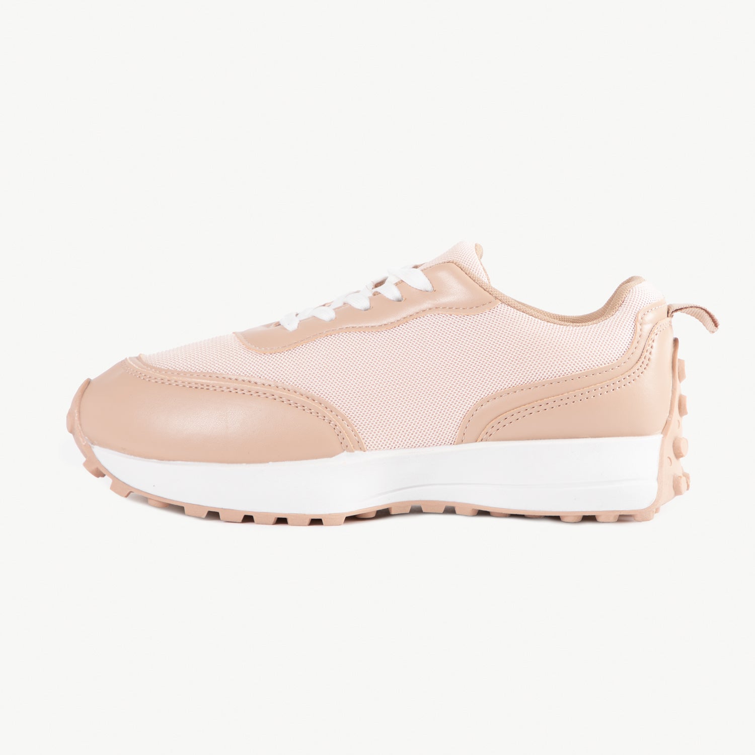 RAID Dazz Chunky Trainers in Nude