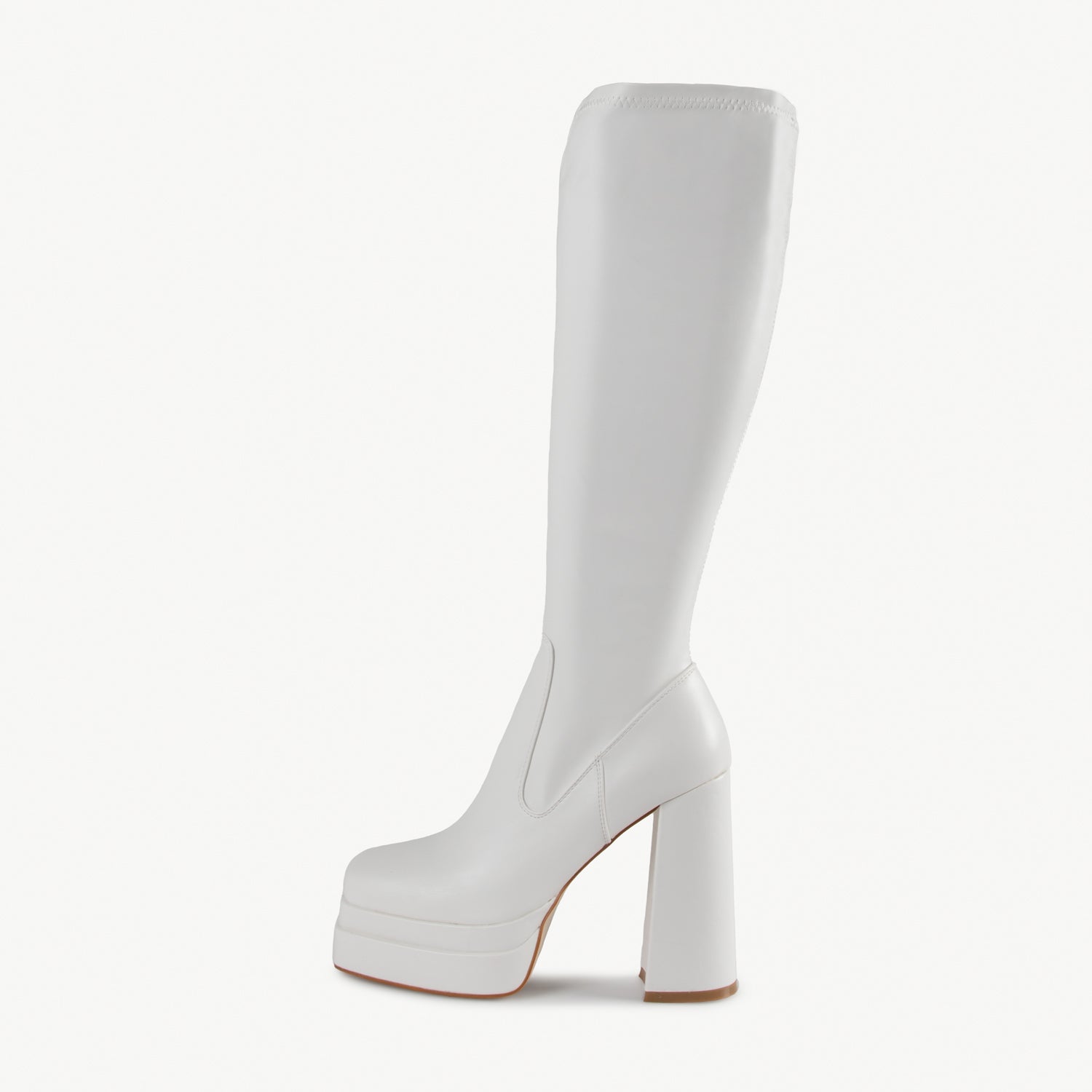 RAID Divina Long Boot in White