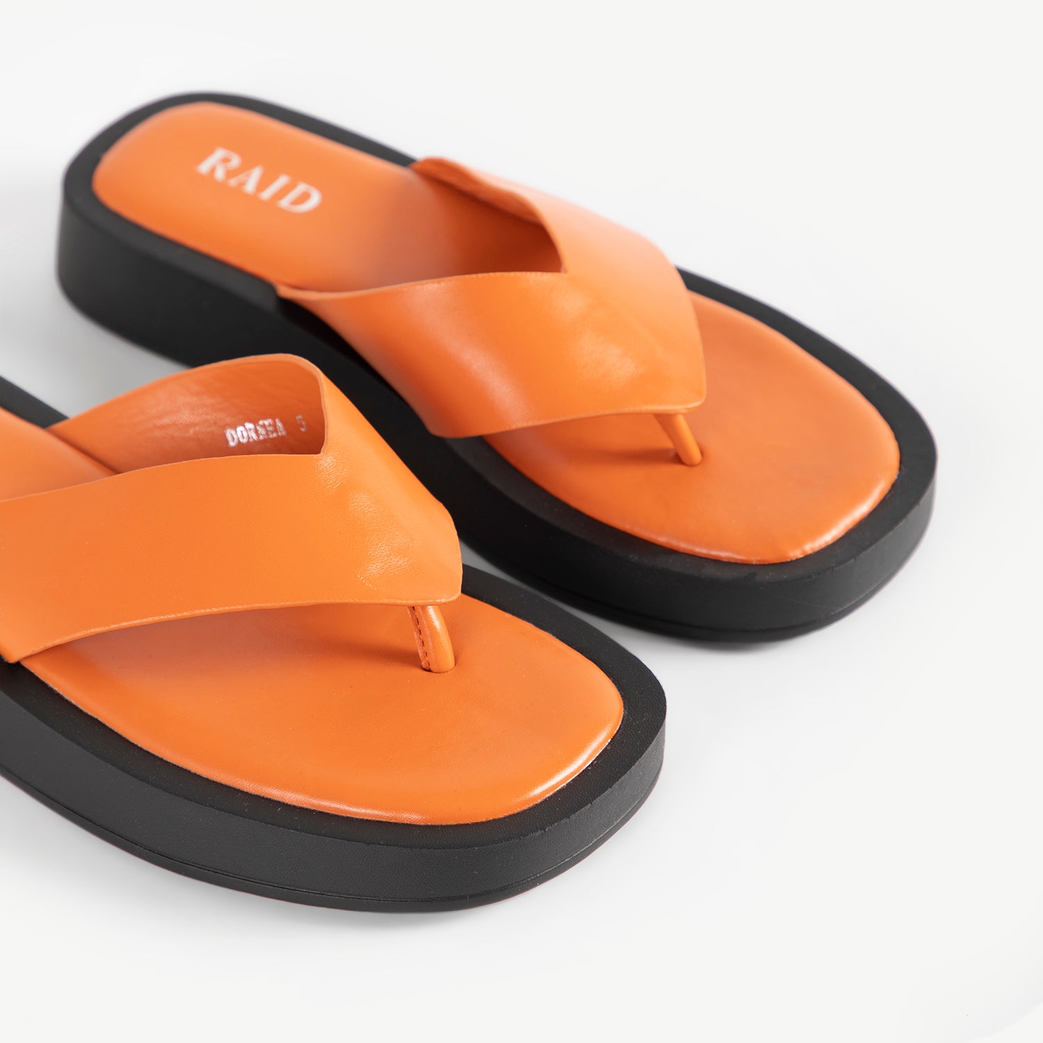 RAID Dornea Chunky Sandal In Orange