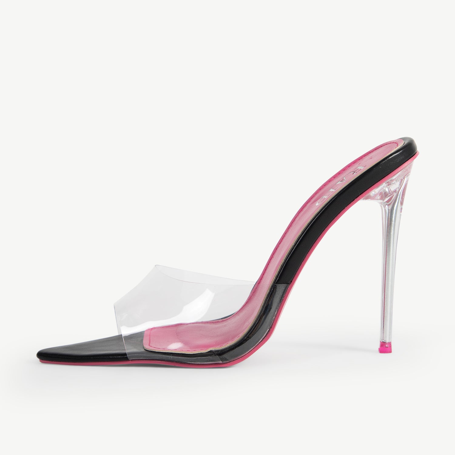 RAID Elixen Heeled Mule in Black