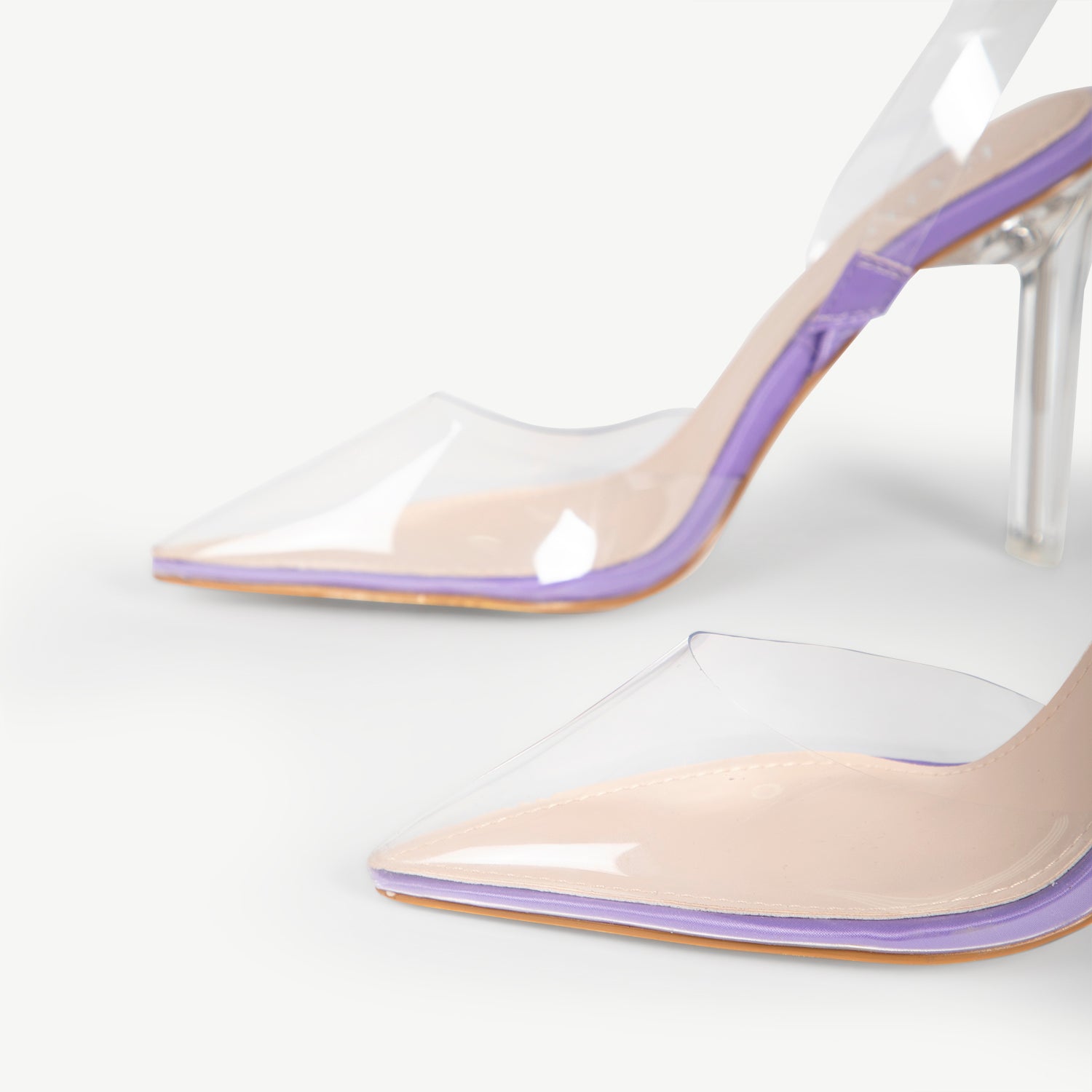 RAID Fannie Stiletto Heel in Lilac