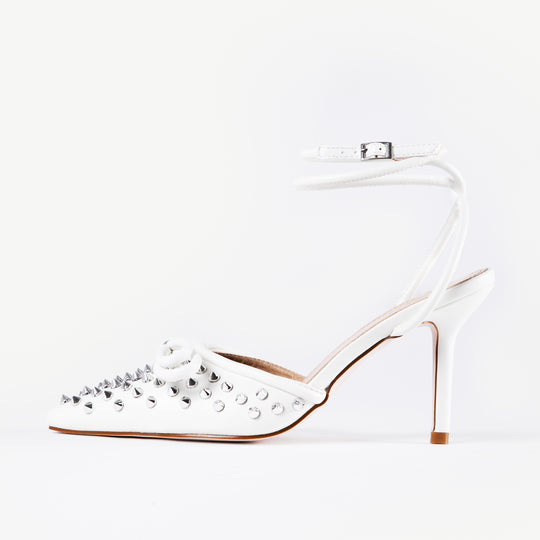 RAID Fawzia Heeled Pump in White