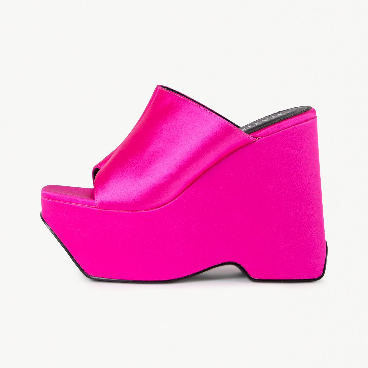 RAID Ferris Platform Heeled Mule in Pink