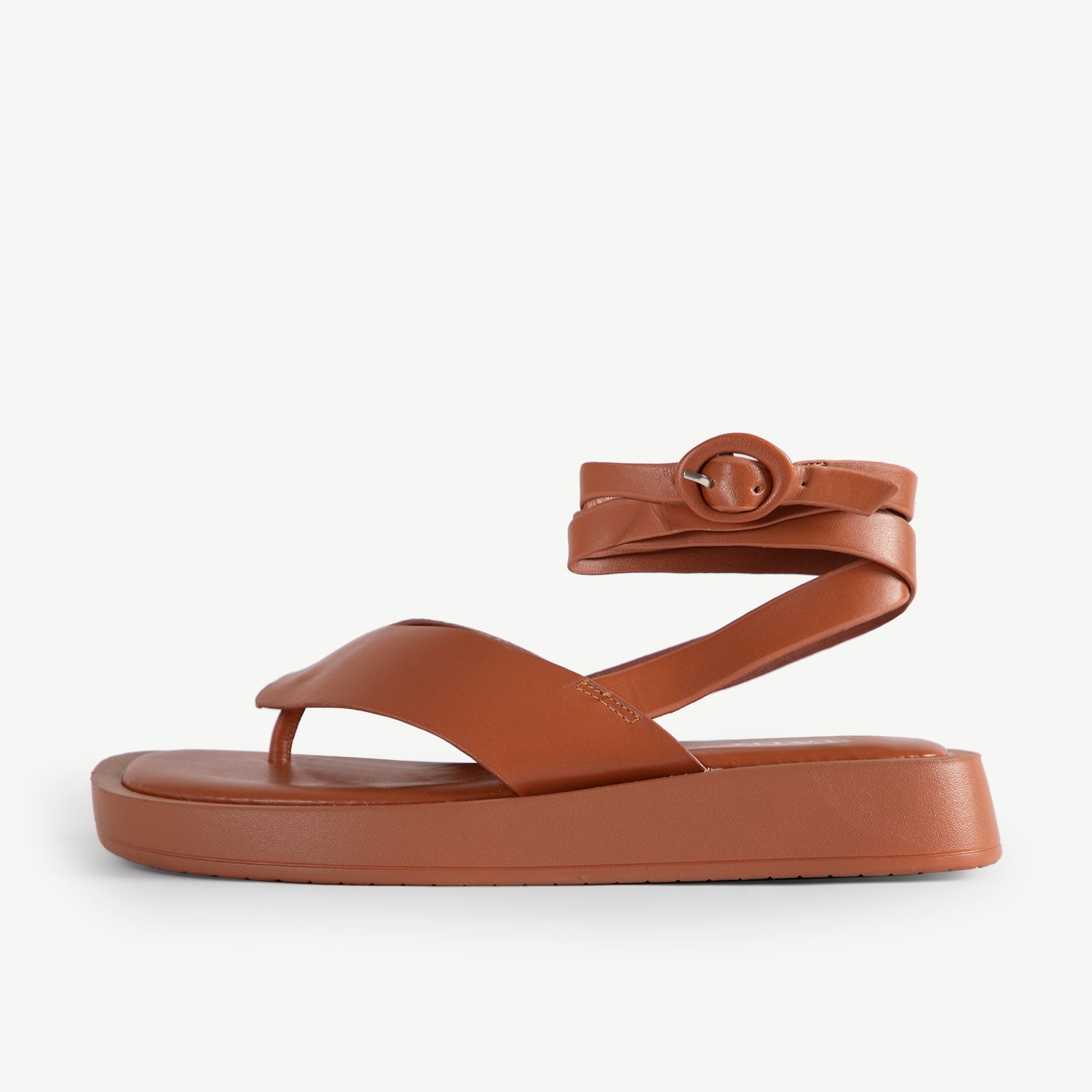 RAID Fred Platform Sandal In Tan