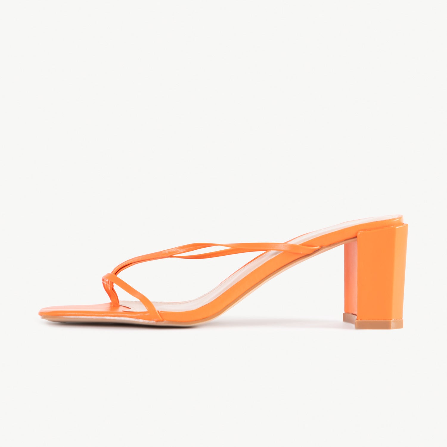 RAID Freddy Heeled Mule in Orange