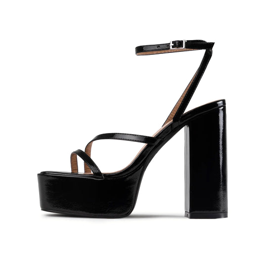 RAID Happy Platform Heel in Black