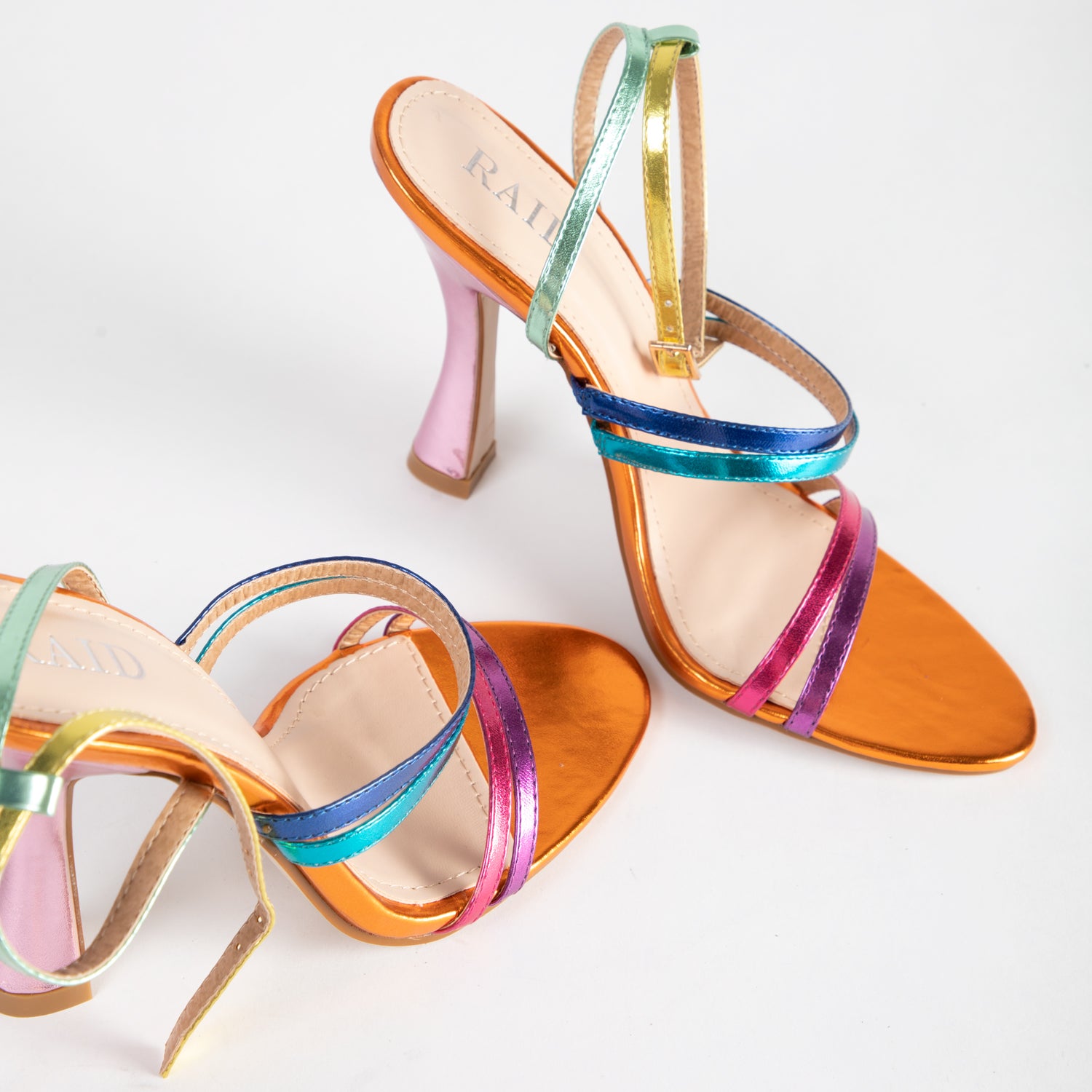RAID Inesse Strappy Heel in Multi
