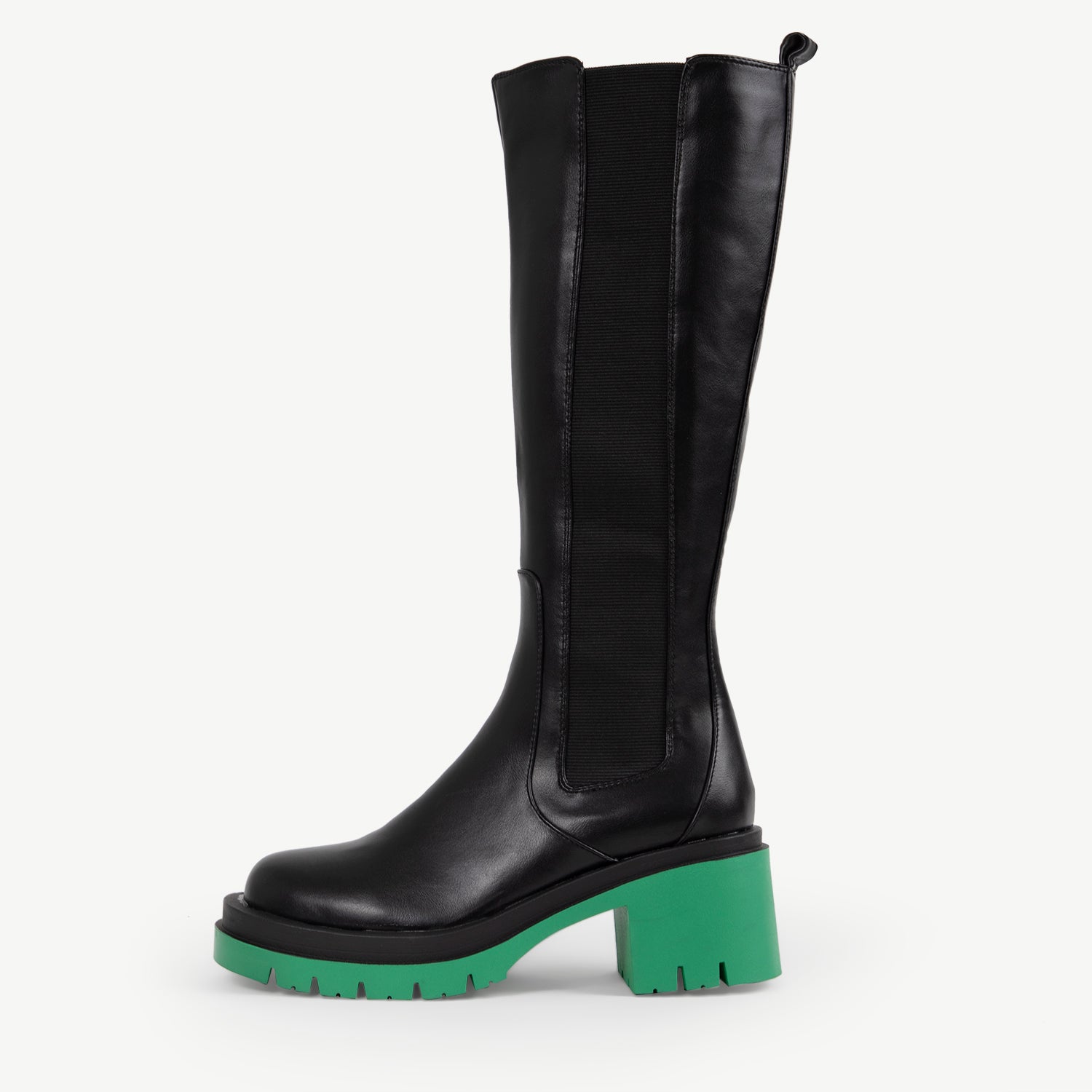 RAID Jadon Long Boot in Green/Black