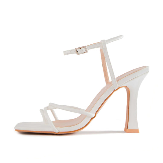 RAID Jennie Strappy Heel in White