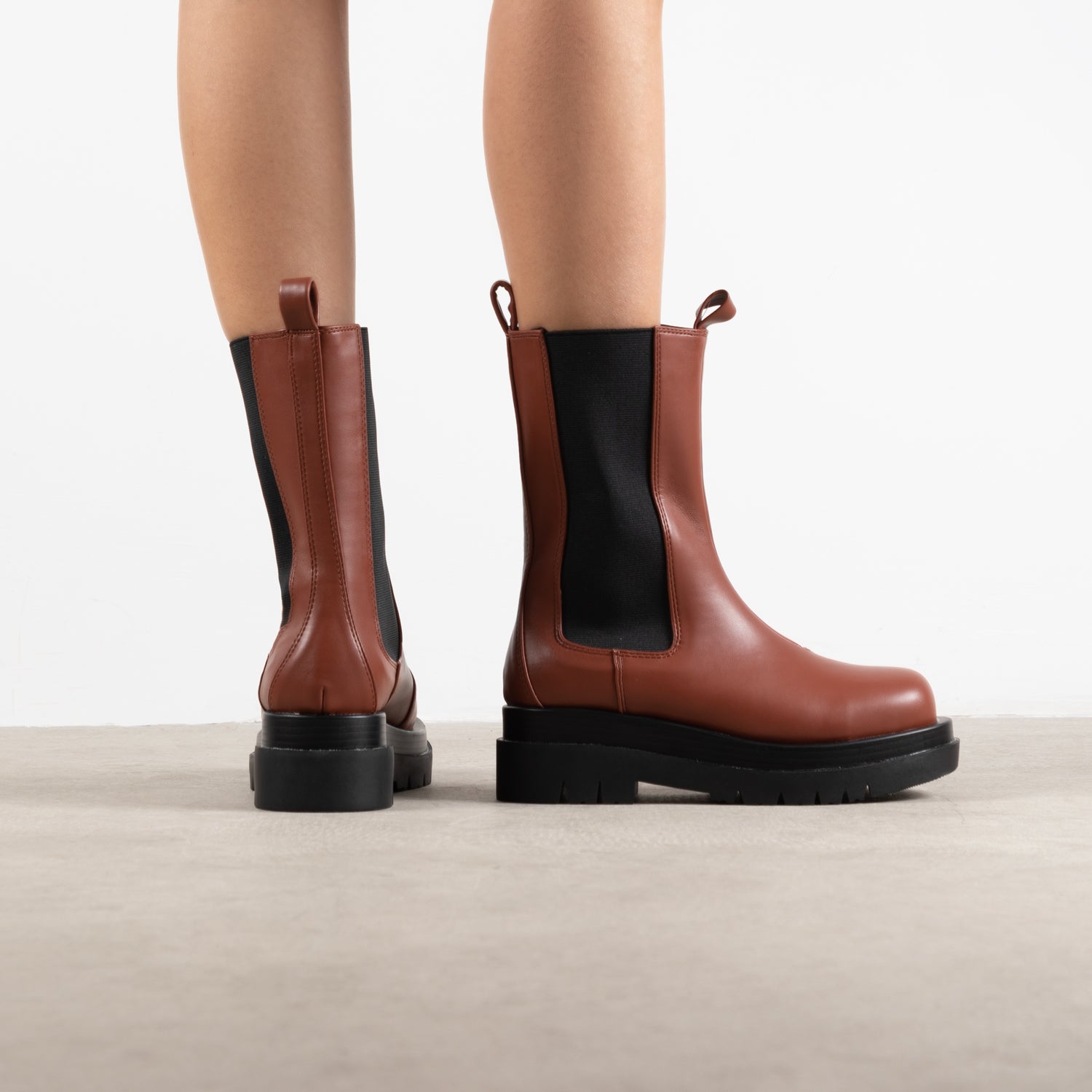 RAID Kendall Ankle Boot in Brown