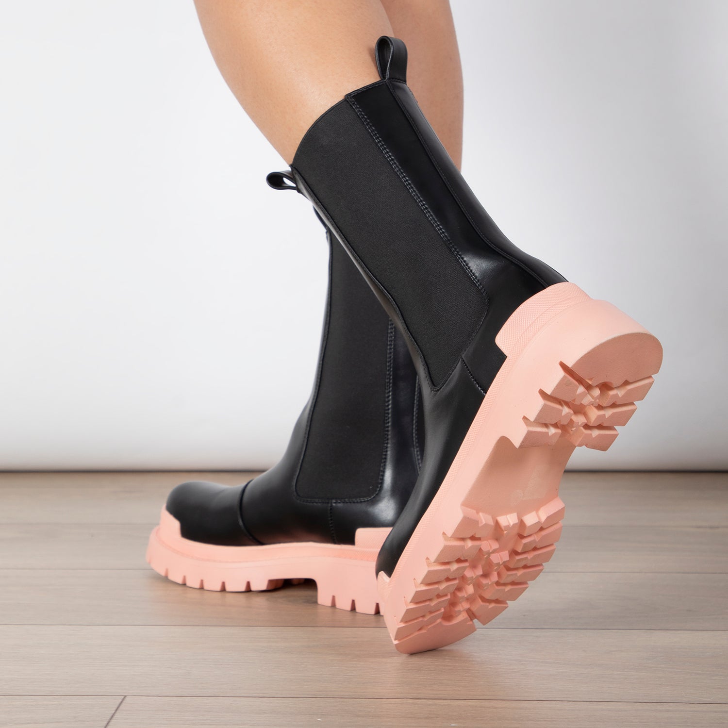 RAID Kerry Ankle Boot in Pink