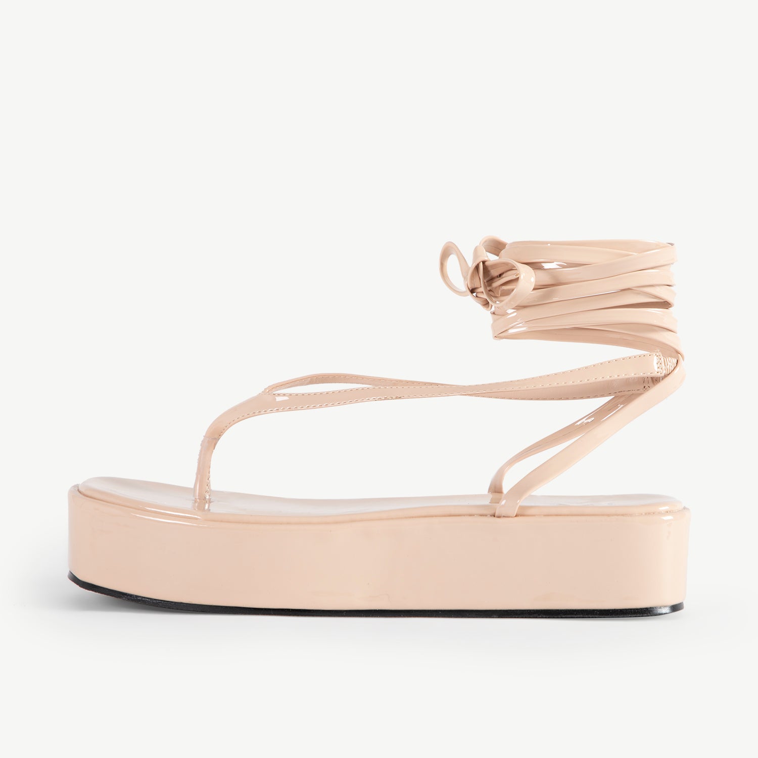 RAID Laina Platform Sandal In Nude