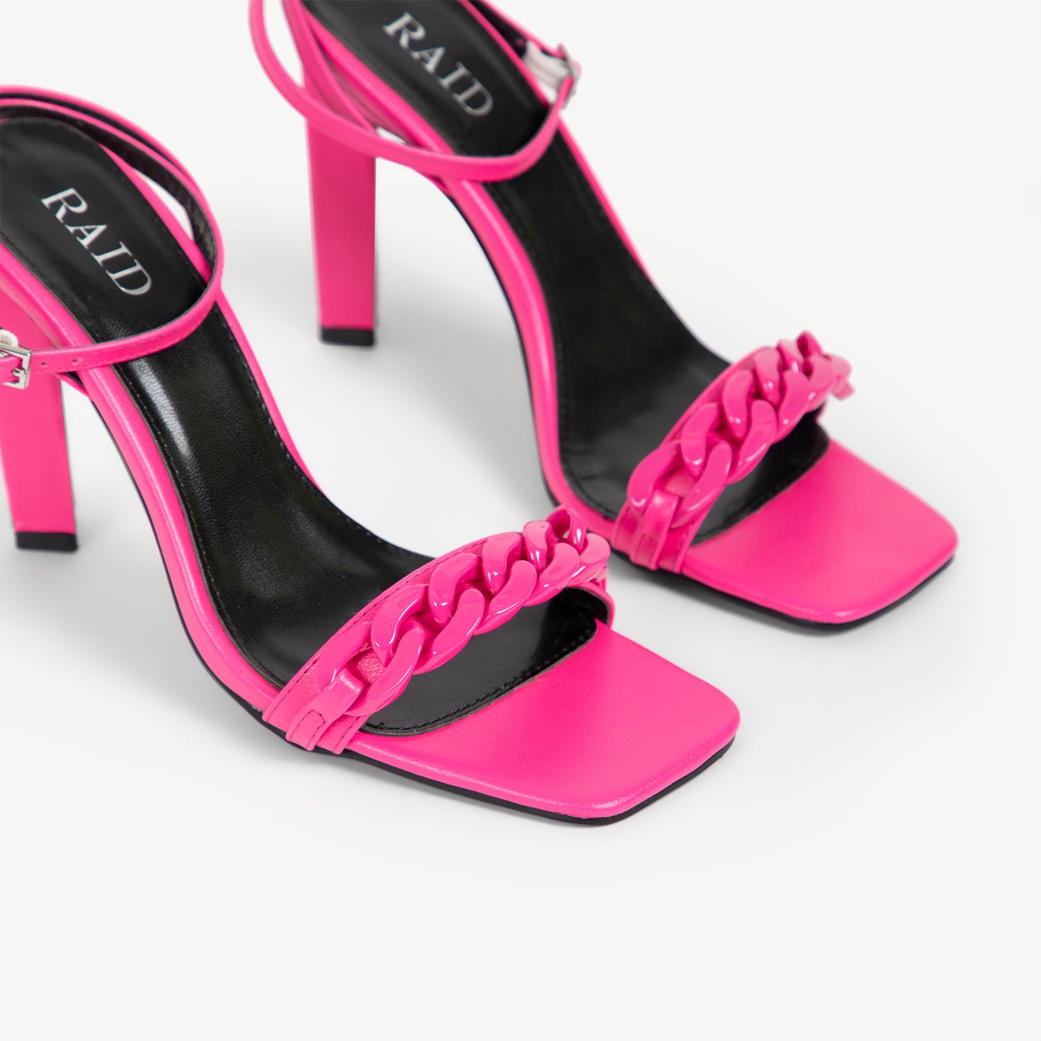 RAID Lucia Strappy Heel in Pink