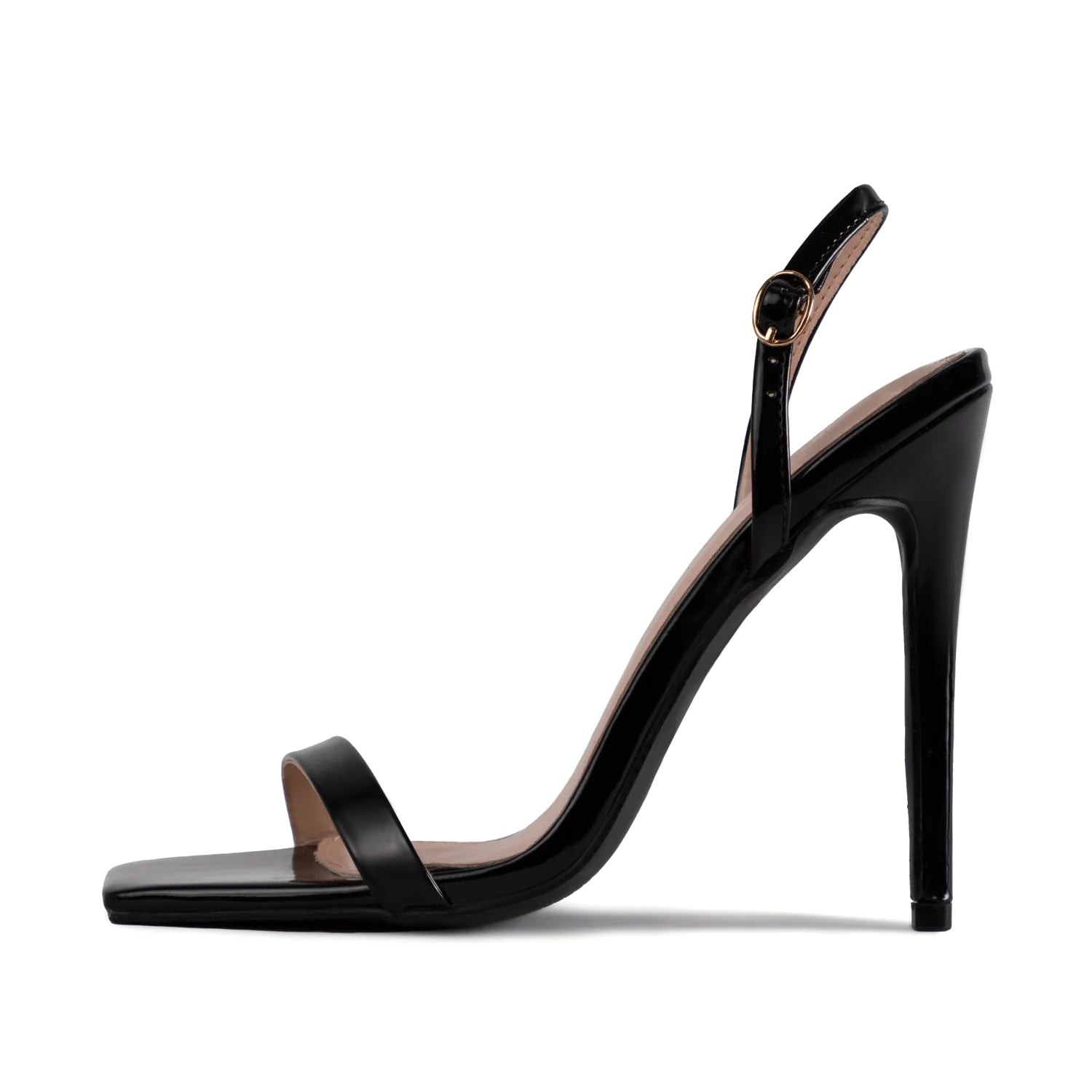 RAID Meryn Heeled Sandal in Black