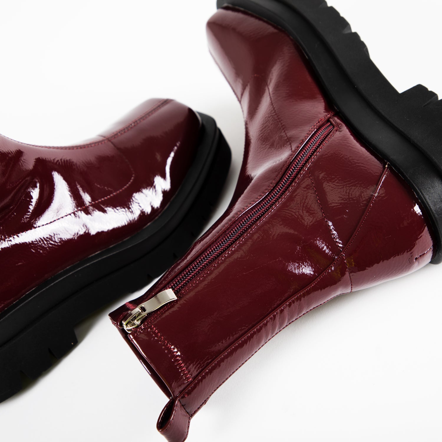 Raid Milla Ankle Boot in Dark Red