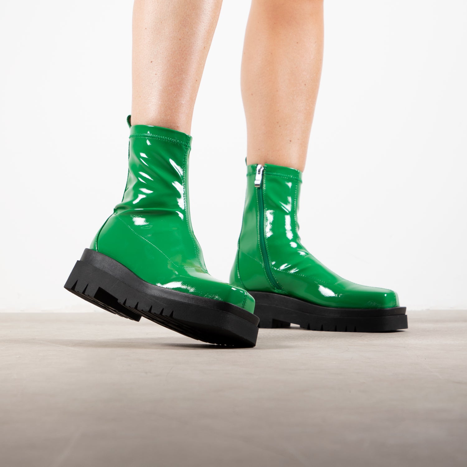 Raid Milla Ankle Boot in Green