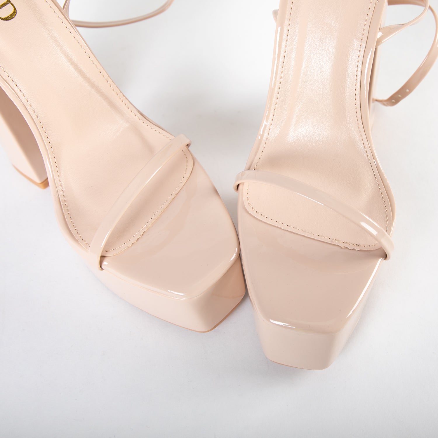 RAID Minty Platform Heel in Nude