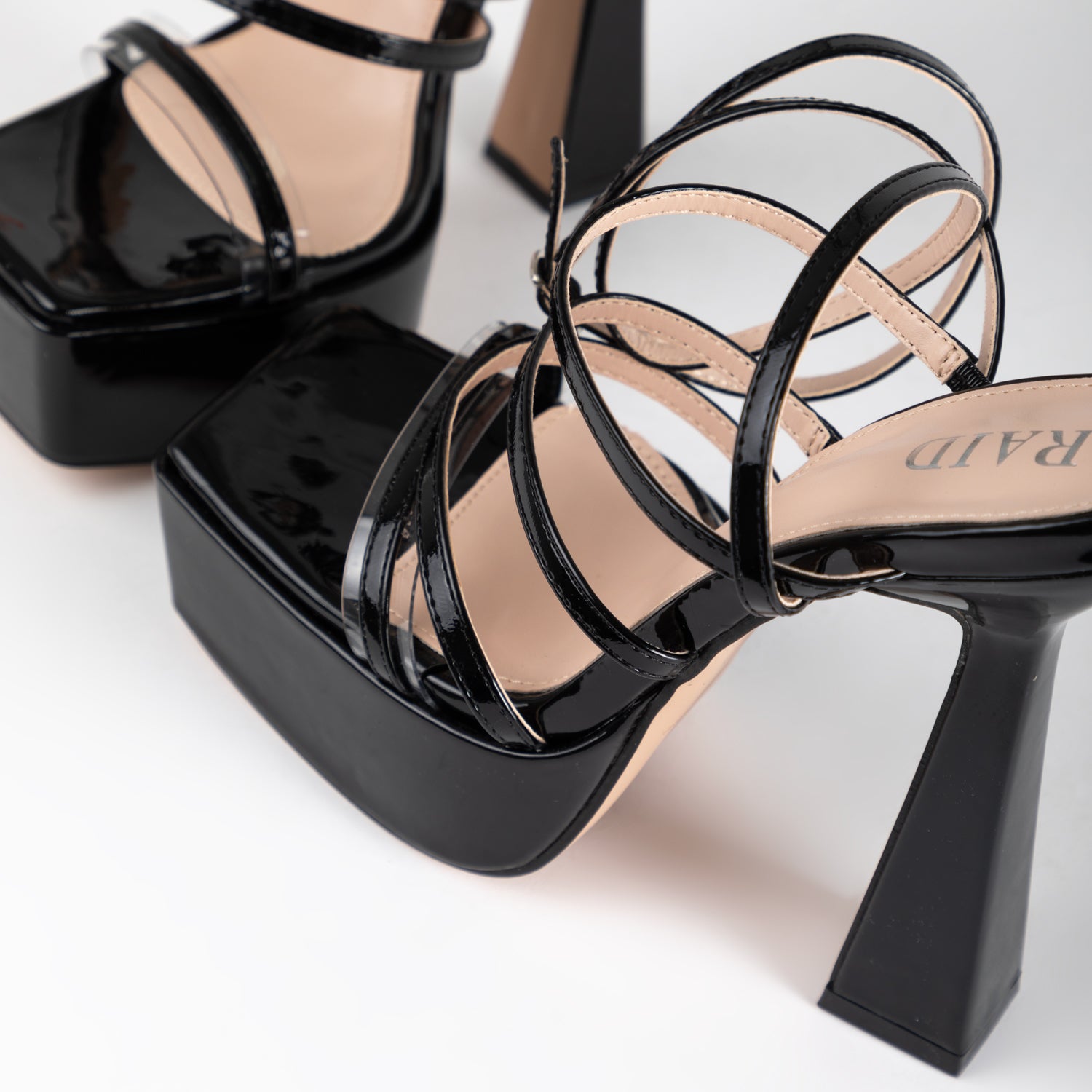 RAID Mishka Platform Heel in Black