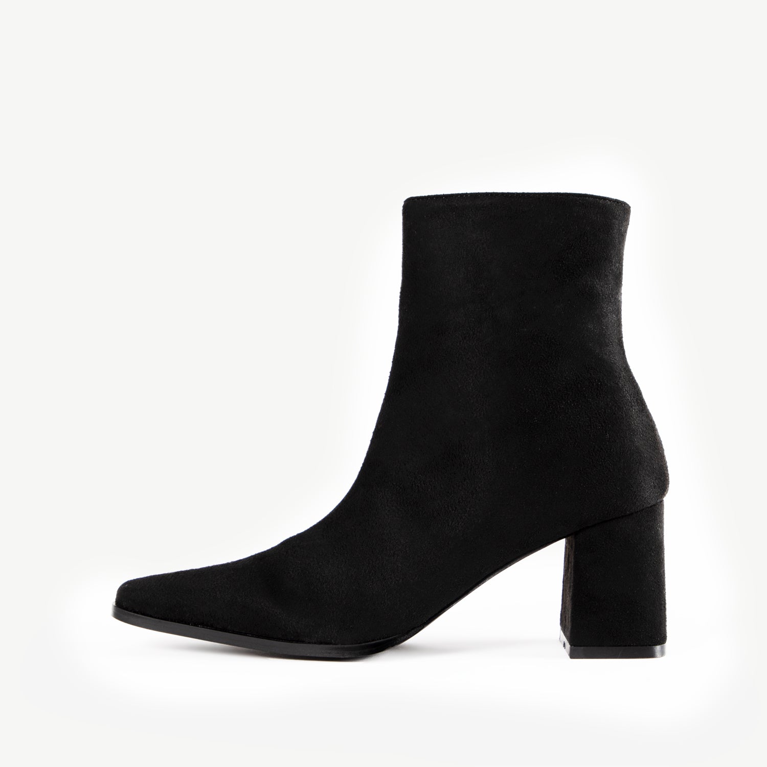 RAID Mollie Ankle Boot in Black Suede