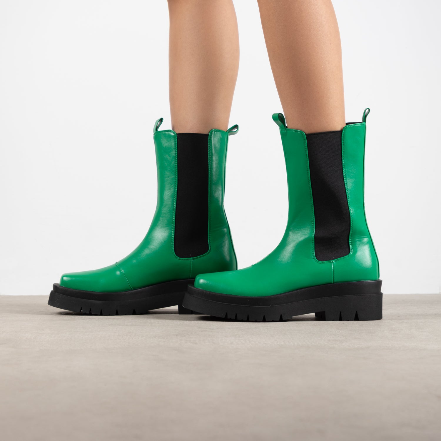 RAID Newport Ankle Boot in Green