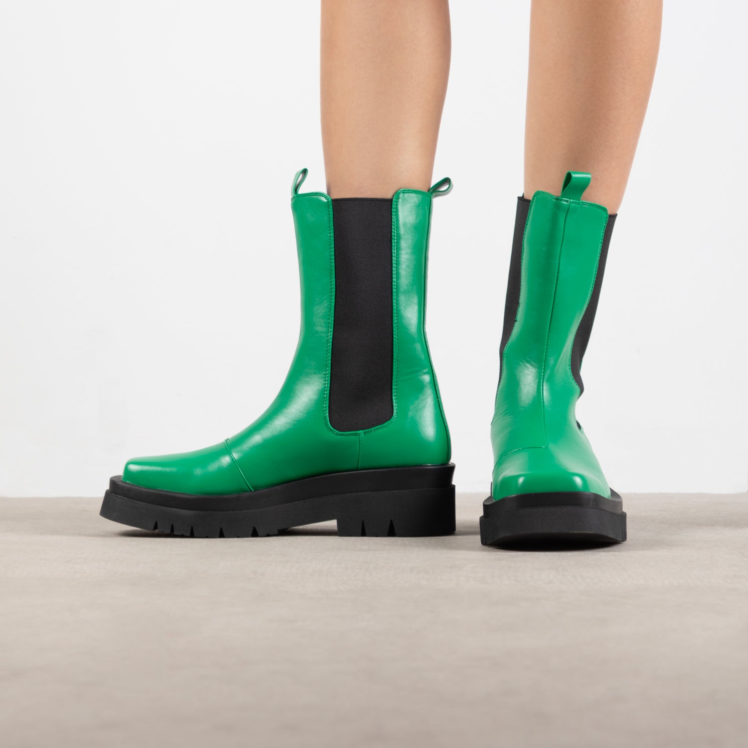 RAID Newport Ankle Boot in Green