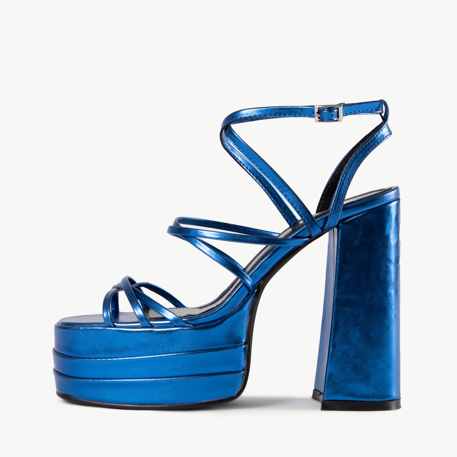 RAID Nobita Platform Heel in Blue