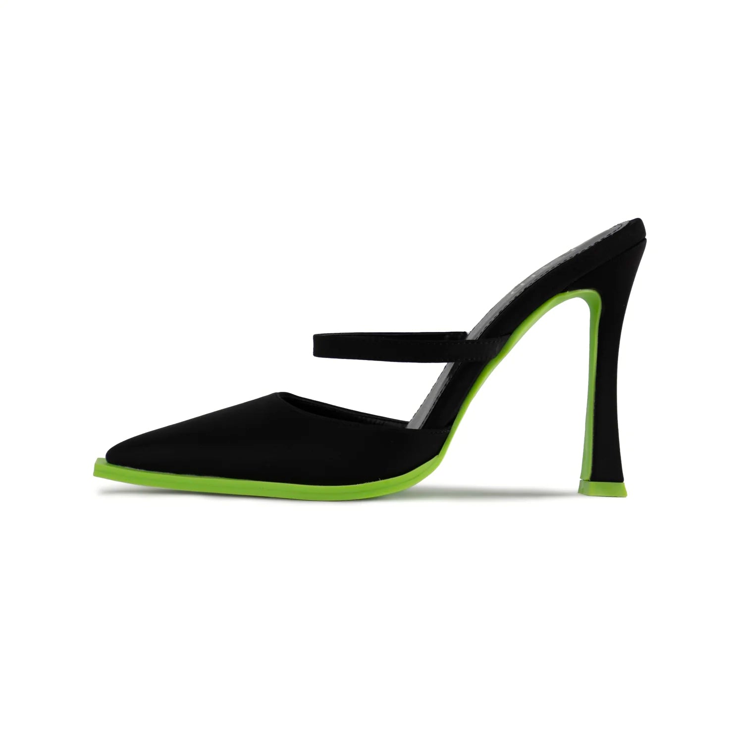 RAID Olympia Heeled Mule in Green