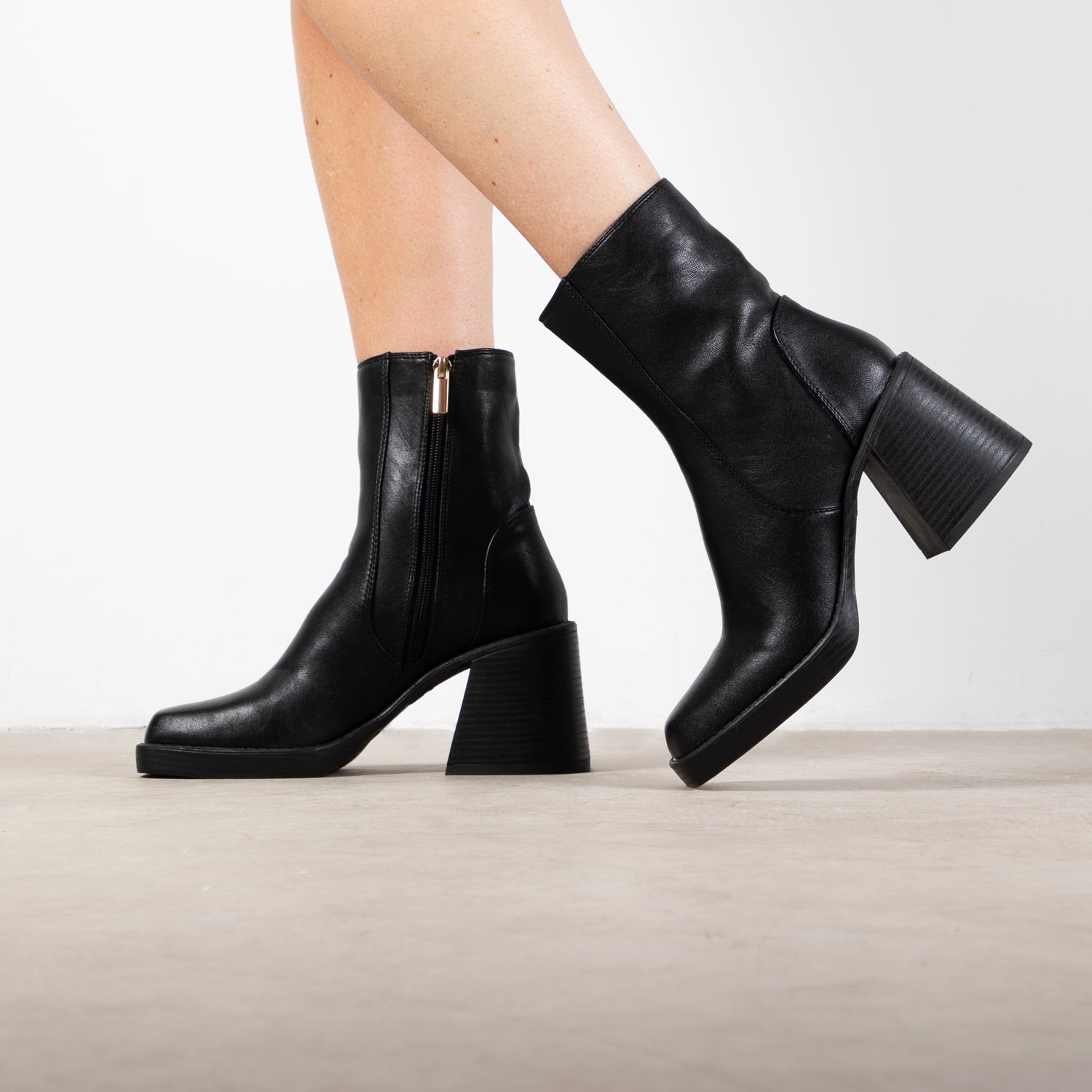 RAID Oriana Ankle Boot in Black