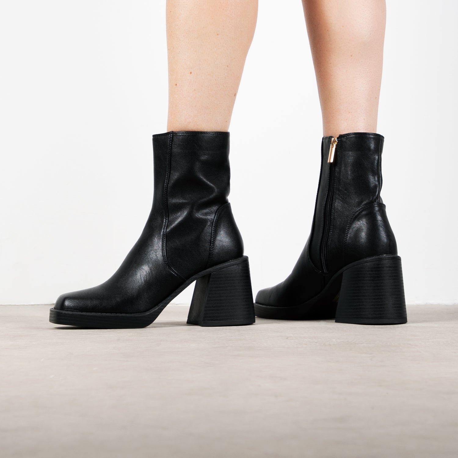 RAID Oriana Ankle Boot in Black